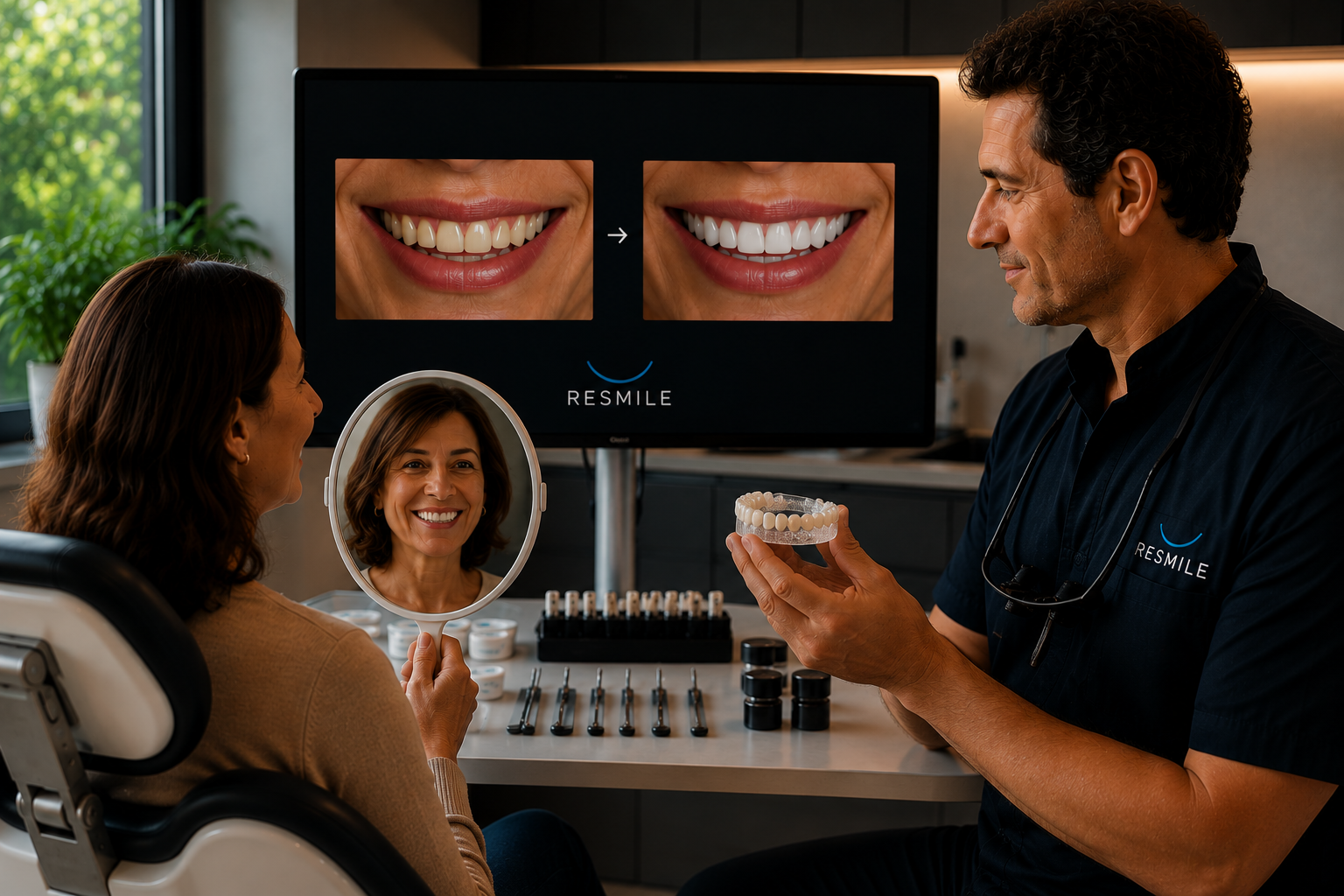 prova mockup resmile